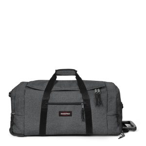 Eastpak Leatherface L + Duffel Bag, 86.5 x 36.5 x 38 cm, 104 L, Black, leatherface s+
