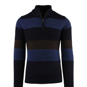 SERAFINO MEZZA ZIP LAVORAZIONE A RILIEVO