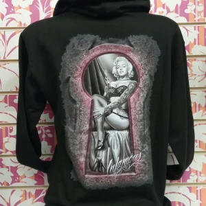 9033 INFAMOUS COL.NERO DONNA - Felpa UNISEX College - AWDis