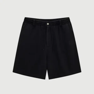 Acupunture 93' Sweat Short Washed Black