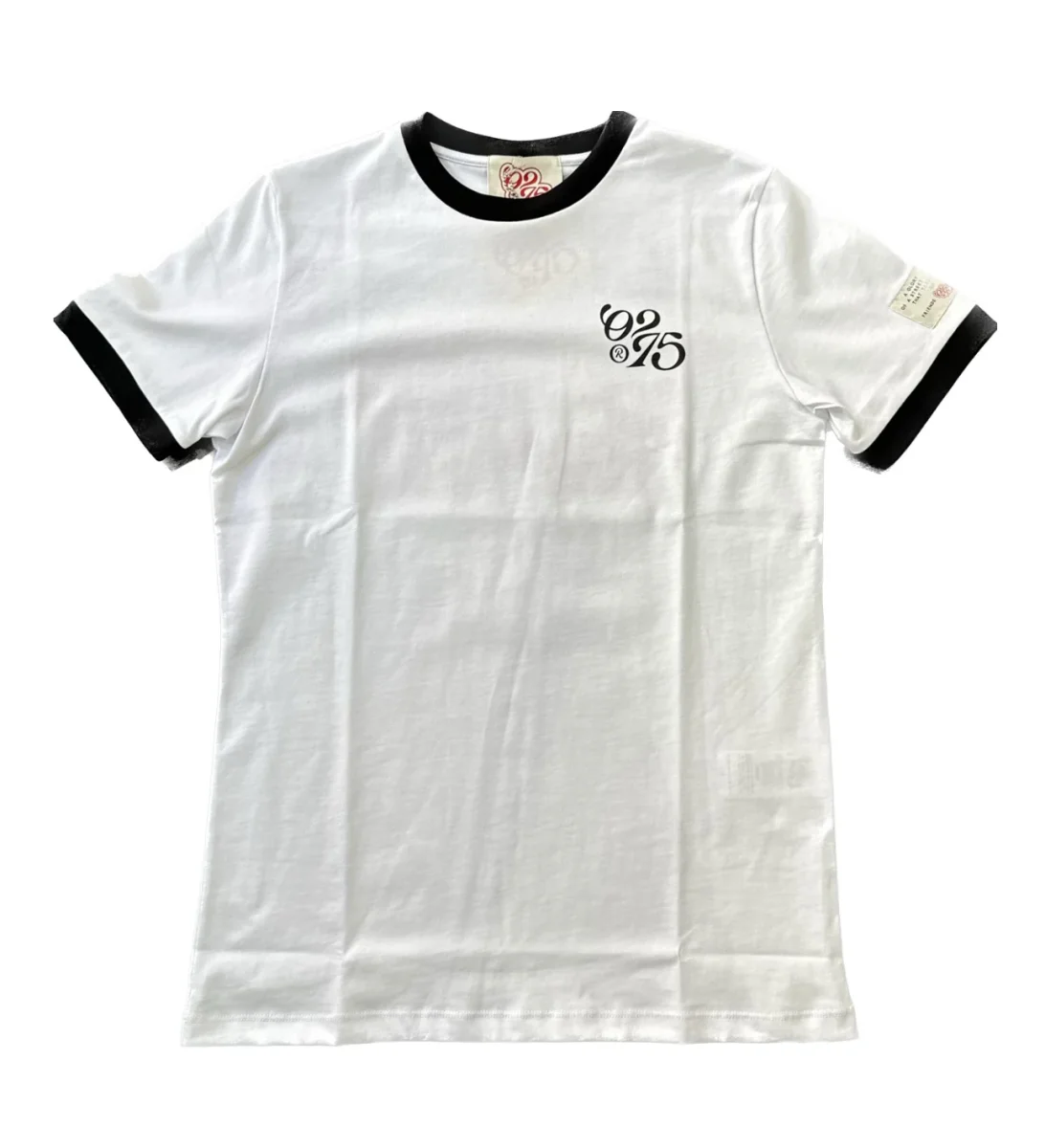 0275 Tshirt Youth Hotel White Black - immagine 3