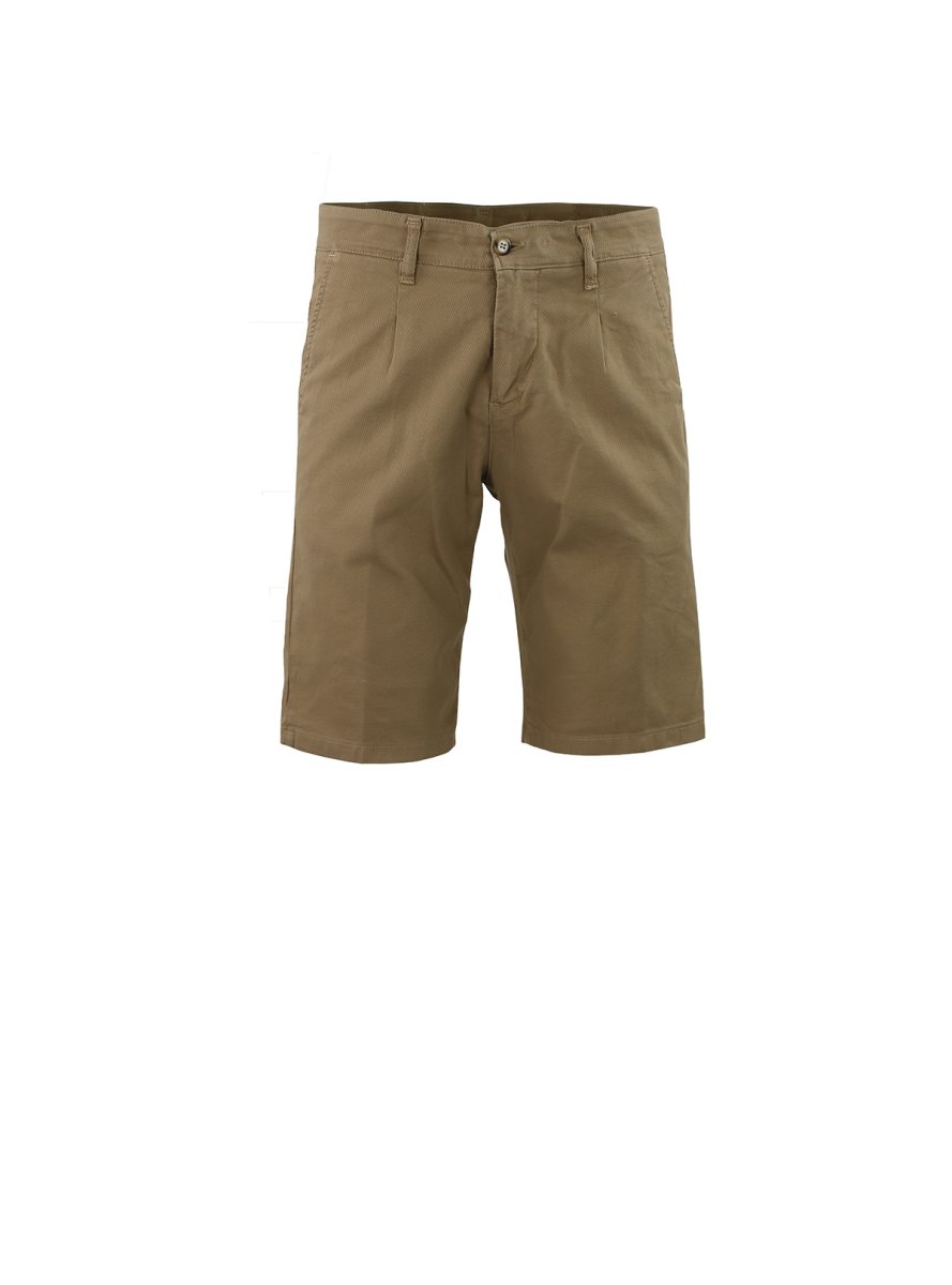 BERMUDA CON TESSUTO OPERATO A ROMBETTI