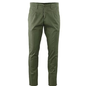 PANTALONE IN CHEVRON TONO SU TONO