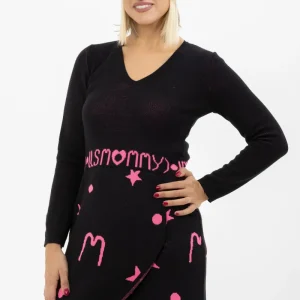 Abito in merino logo