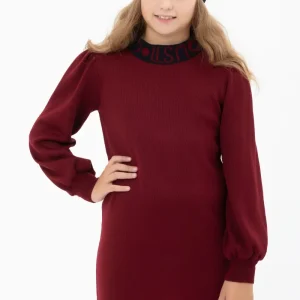 Maxipull bordeaux Paris bambina