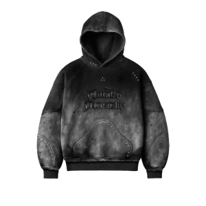 Untitled Artworks - Metal Hoodie Washed Black