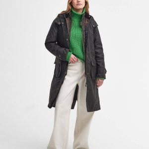 BARBOUR Giacca lunga cerata