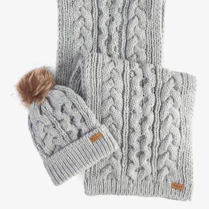 BARBOUR Set berretto e sciarpa