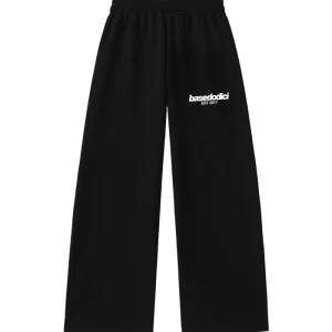 Basedodici Fleece "Comfy" Front logo Black