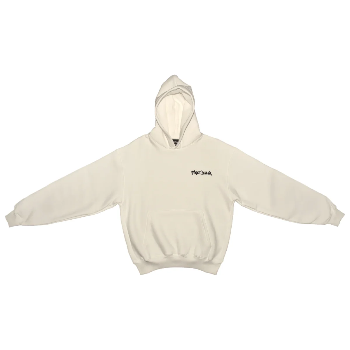 Street Dealer Hoodie Boxy Panna - immagine 2