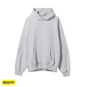 Hoodie Basic Boxy Fit Grey