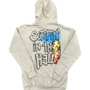 Disclaimer Beige Surf Hoodie
