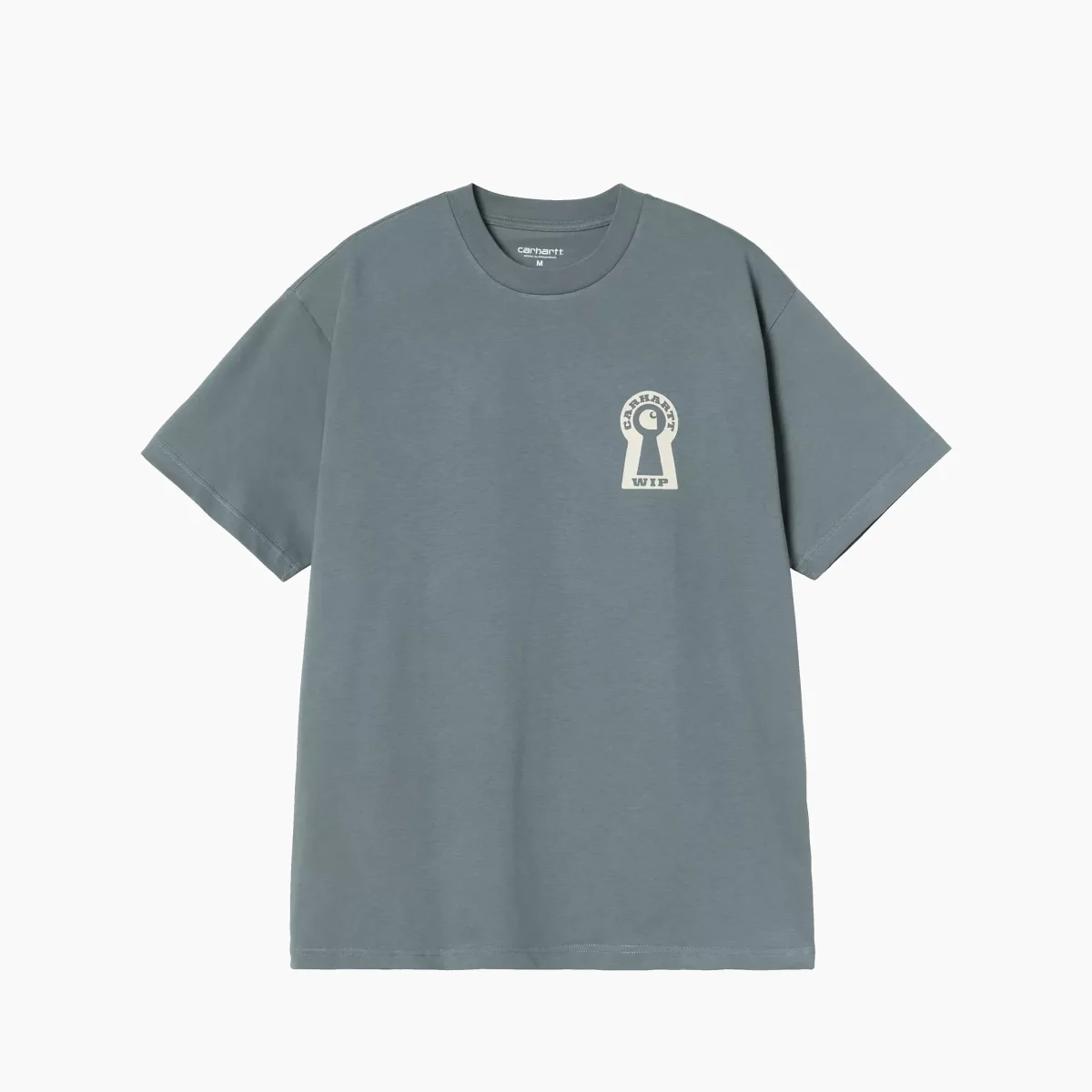 CARHARTT WIP S/S LOCKED T-SHIRT COZY BLUE I036230.3IT - immagine 3