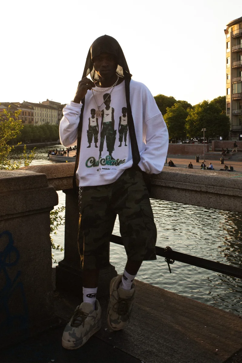 Basedodici Crewneck Cruel White - immagine 3