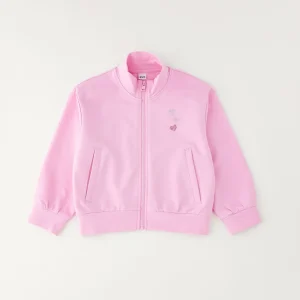 felpa con zip bambina