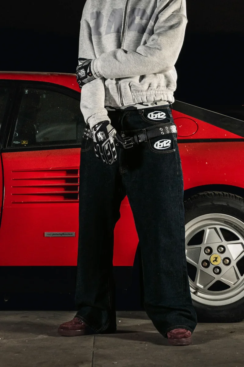 Basedodic Bigall Double Waist Denim Raw