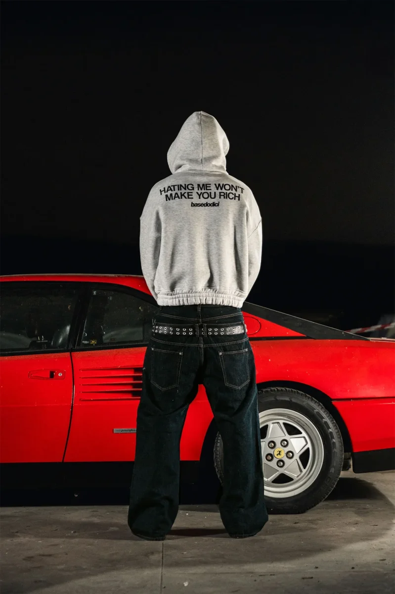 Basedodic Bigall Double Waist Denim Raw - immagine 9