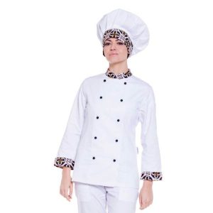 Giacca cuoca donna Positano