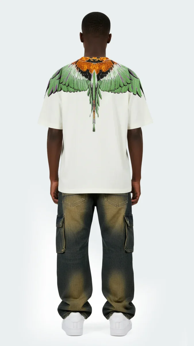 County of Milan Tshirt Con Stampa Aquila - immagine 5