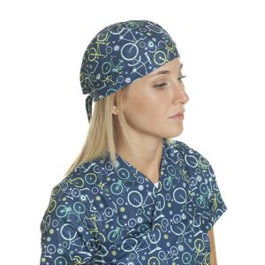 Bandana unisex fantasia “bici”