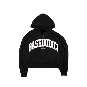 Basedodici Full Zip Hoodie Arclogo Black