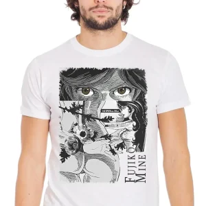 Fujiko Mine - Lupin | T-shirt Uomo Cotone Fiammato