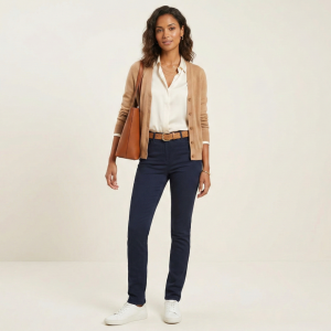 Leggings in jeans super elasticizzato dalla vestibilità slim blu navy