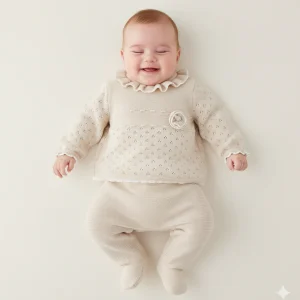 completino in maglia neonata