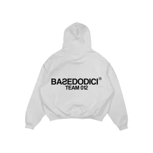 Basedodici Hoodie "Team012" White