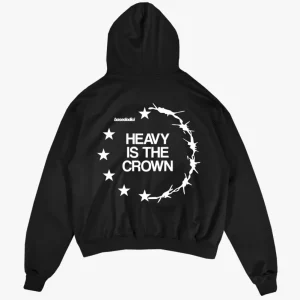 Basedodici Hoodie Crown Black