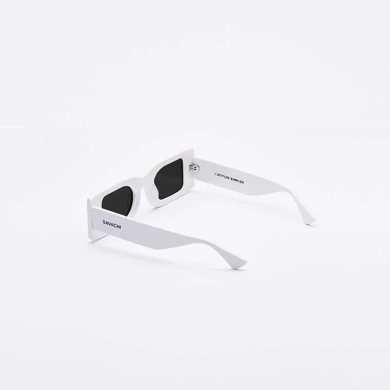 Savachi Sunglasses Jaram White/Black - immagine 4