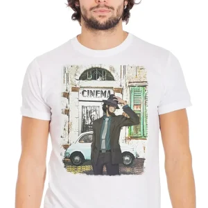 Jigen Lupin T-shirt Uomo Urban Slub - Cotone Fiammato