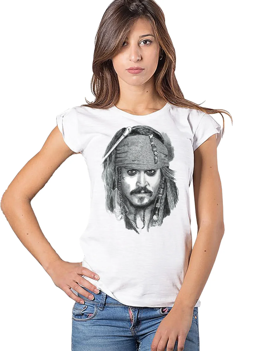 T-shirt Donna The Legend – Pirata Stilizzato | STREET