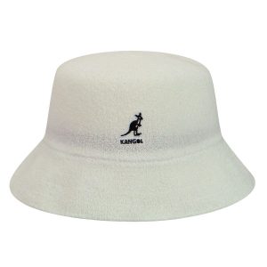 Kangol Bermuda Bucket Hat White
