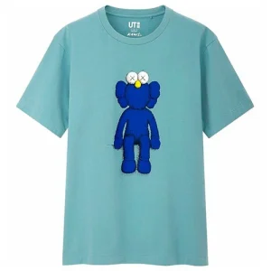 KAWS x Uniqlo Blue BFF Tee (US Sizing) Green