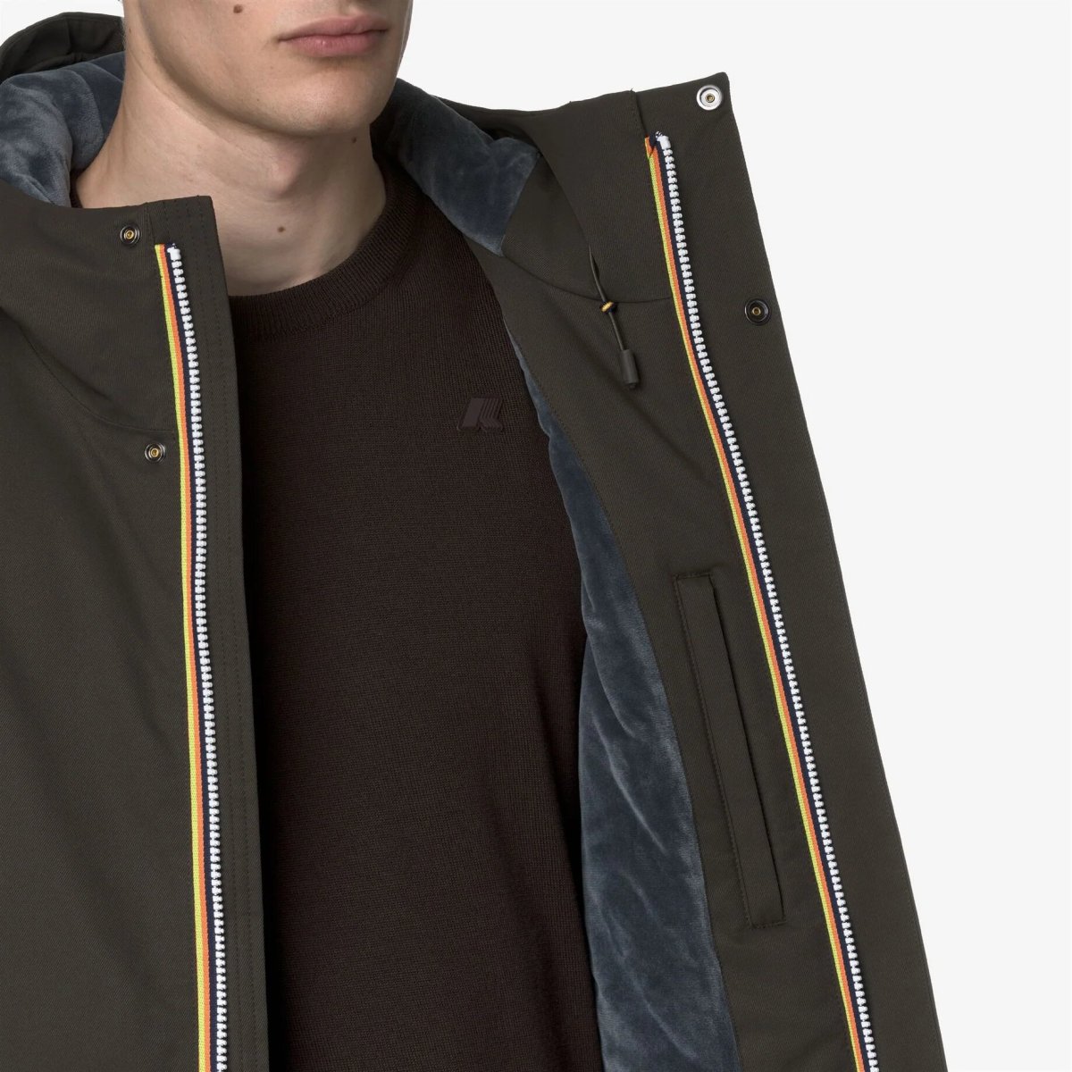 K-WAY Jarno Twill Marmotta - immagine 3