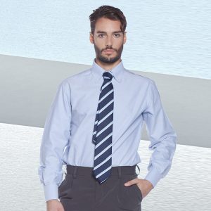 Camicia Oxford uomo manica lunga