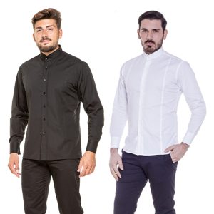 Camicia uomo Collo Coreano