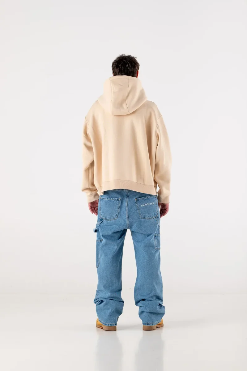 Basedodici Hoodie Club Navy Beige - immagine 4