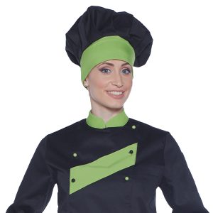 Cappello cuoco Bicolore unisex