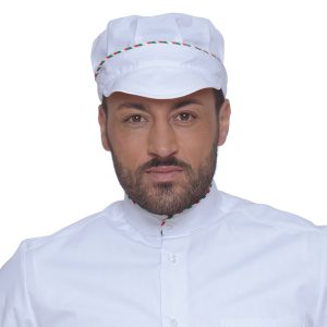 Berretto cuoco profilo Italia