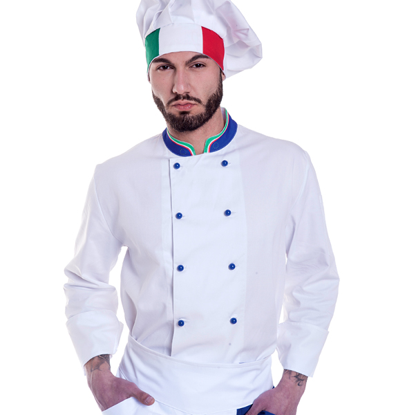 Giacca cuoco Unisex ITALIA - immagine 3