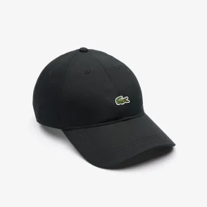 LACOSTE CAPS UNISEX ADULT WOVEN BLACK RK0491-031