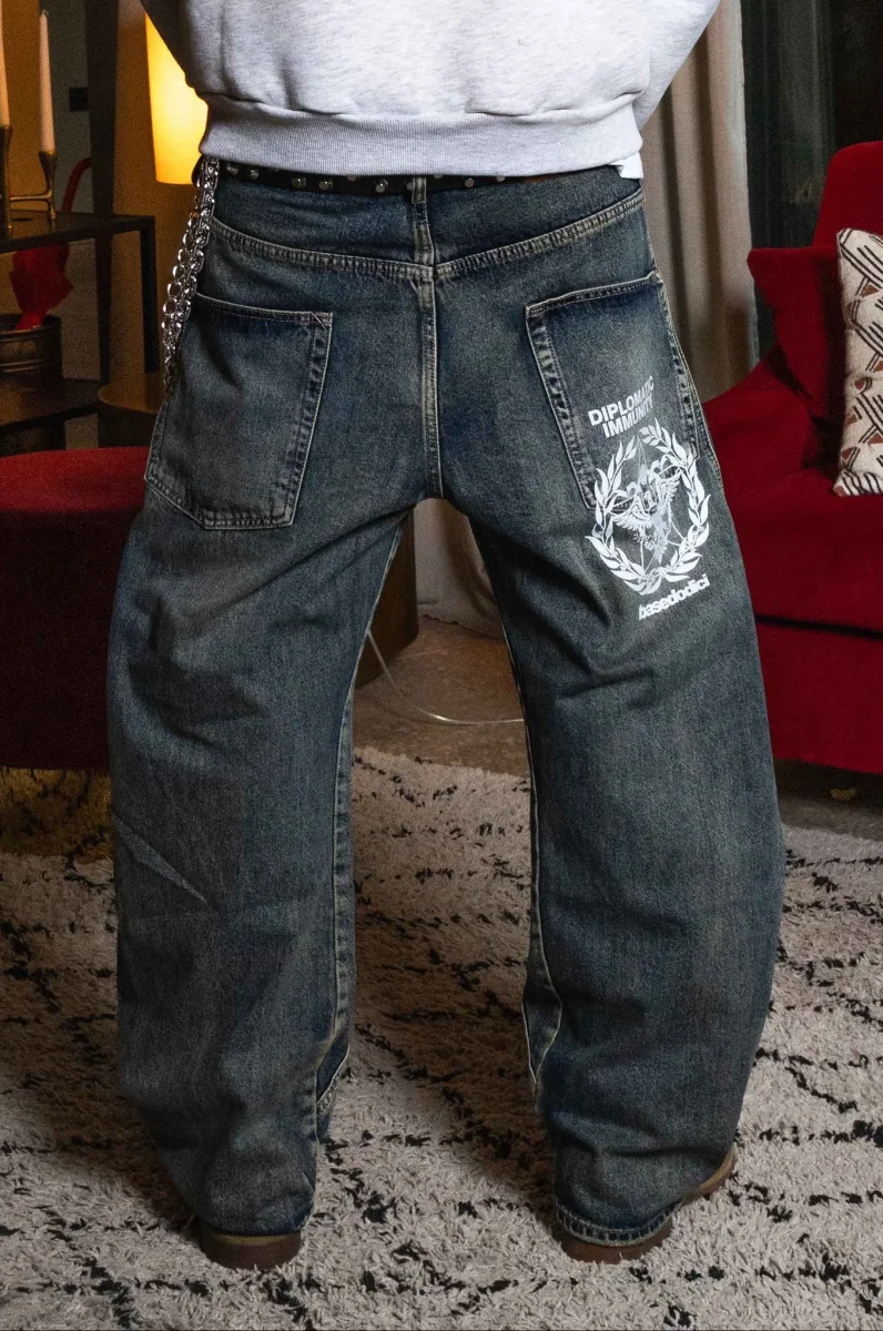 Basedodici "WORLD TOUR" Baggy Denim - immagine 3