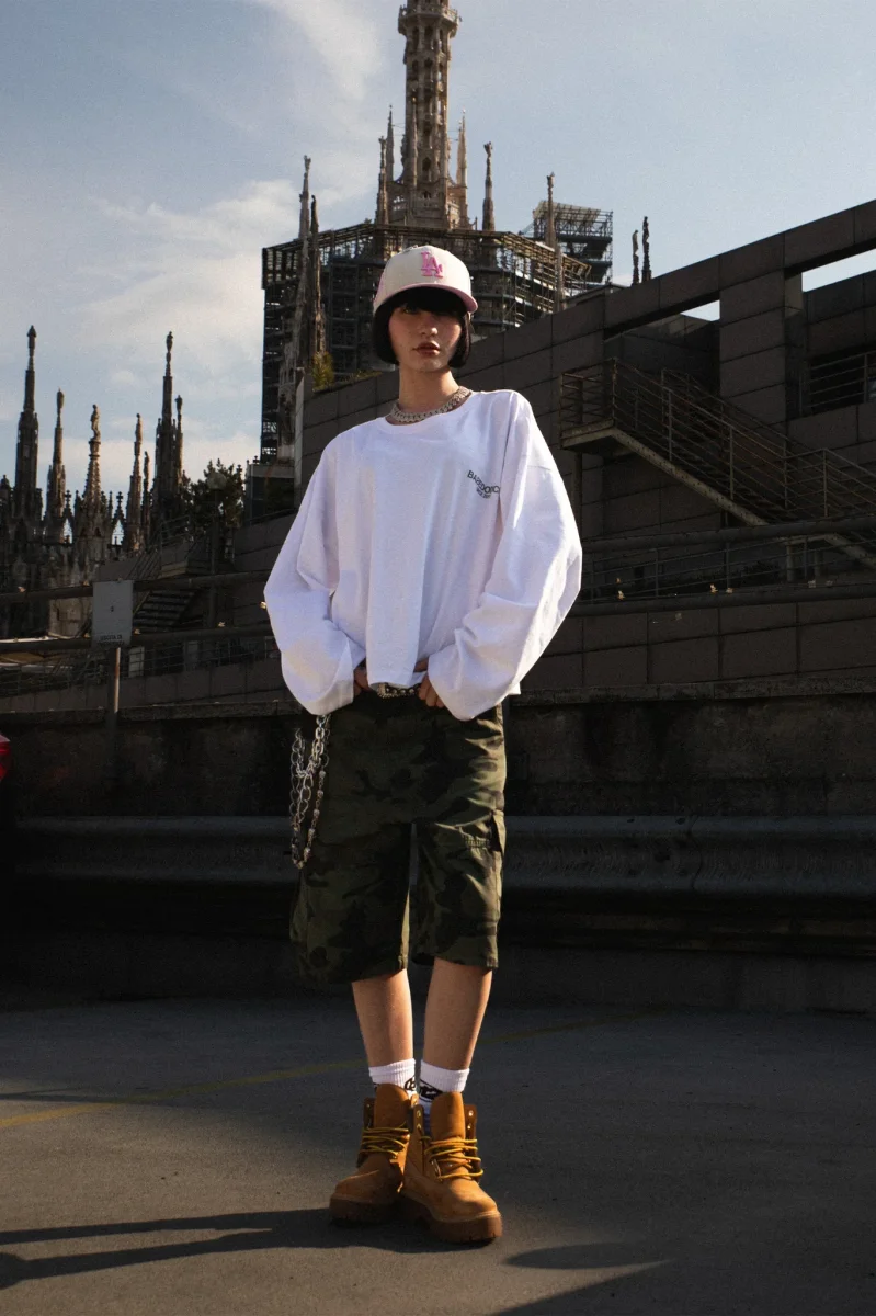 Basedodici Longsleeve B12 White - immagine 5