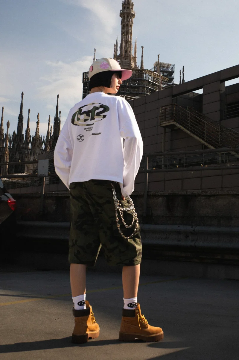 Basedodici Longsleeve B12 White - immagine 6