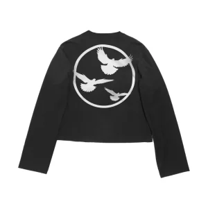 Basedodici Longsleeve Doves Black