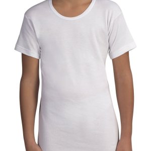 MAGLIA MEZZA MANICA RAGAZZO GIROCOLLO 100% COTONE CALDO INTERLOCK