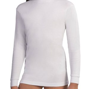 LUPETTO BAMBINI CON POLSINI IN LYCRA 100% COTONE CALDO INTERLOCK