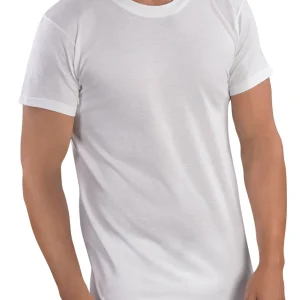 MAGLIA MEZZA MANICA UOMO GIROCOLLO ALTO FRUIT 100% PURO COTONE JERSEY